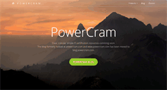 Desktop Screenshot of powercram.com