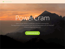 Tablet Screenshot of powercram.com